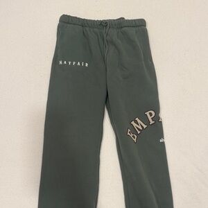 Mayfair Green Sweatpants / Empathy